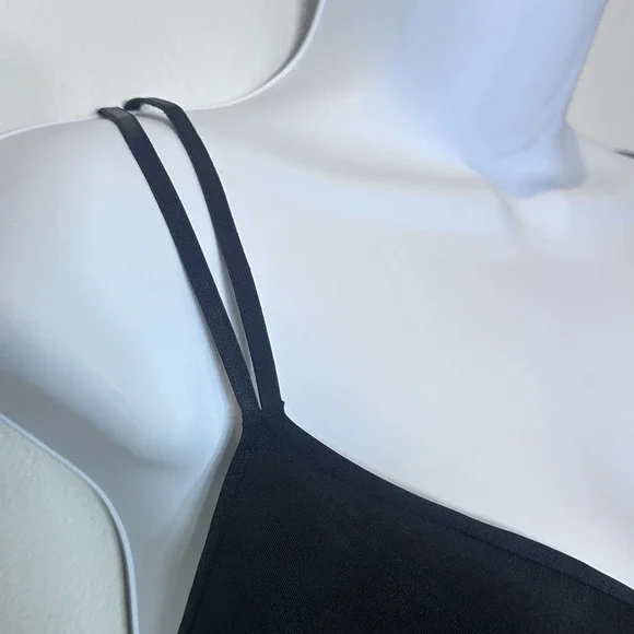 Joyspun Size 38B Women's Spacer Scoop Neckline Bra NWT Black Underwire Smoothing - Picture 2 of 10